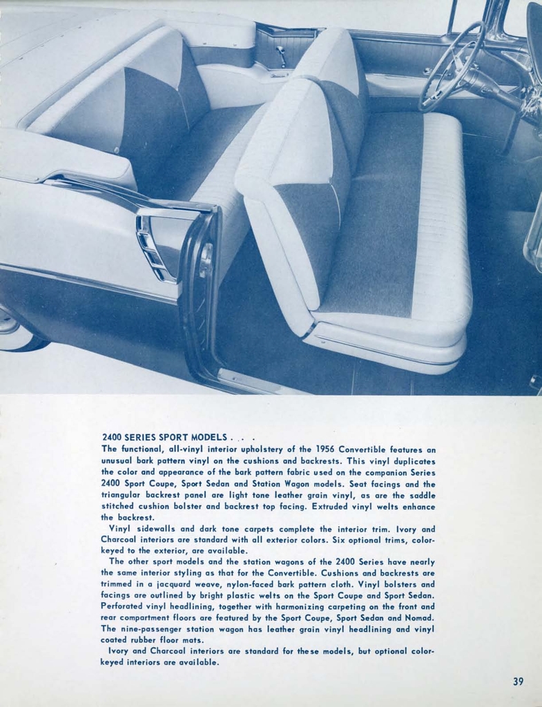 1956 Chevrolet Engineering Features Brochure Page 5